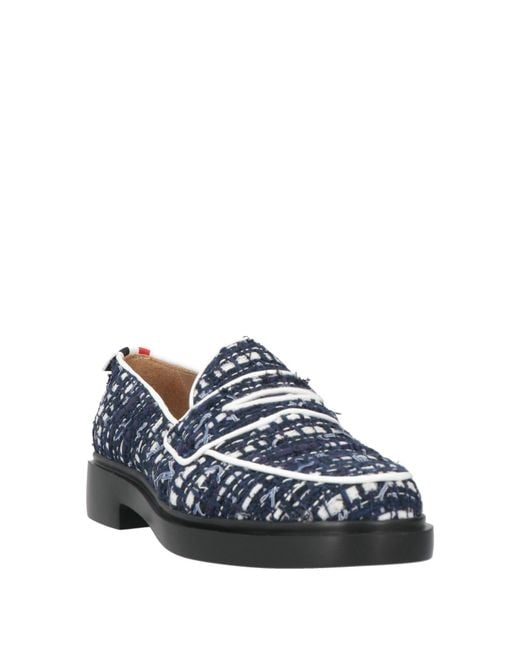 Thom Browne Blue Mokassin