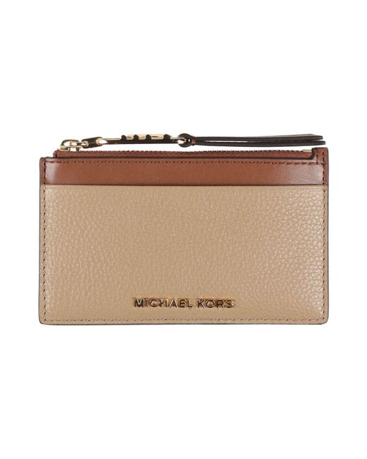 MICHAEL Michael Kors Natural Cardholder