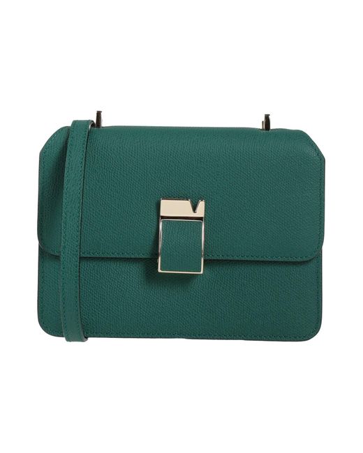 Valextra Green Cross-Body Bag