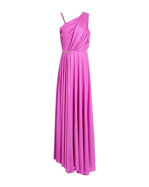 Camilla Pink Maxi Dress Polyester