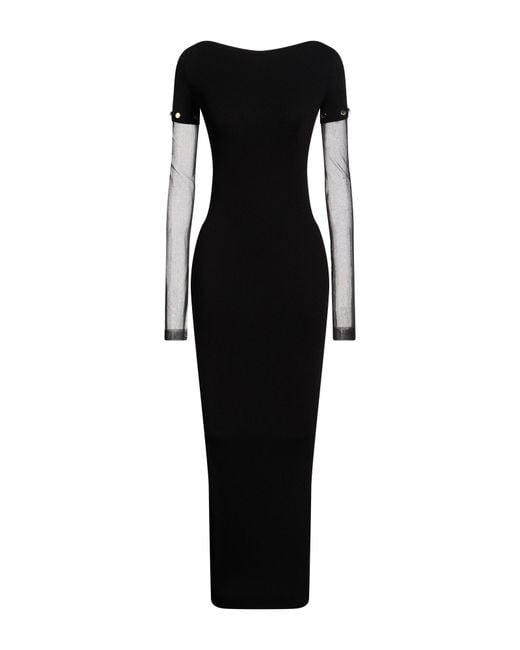 Sportmax Black Maxi Dresses