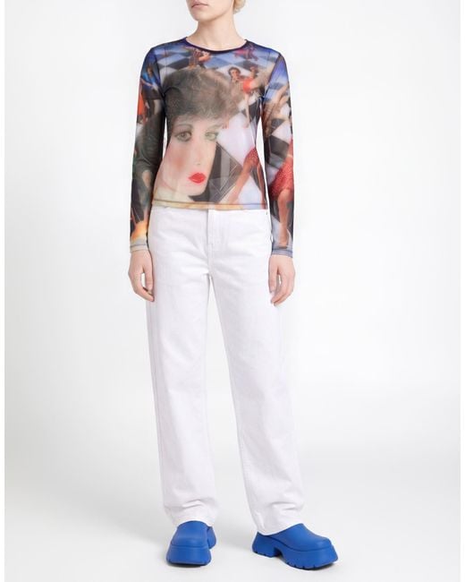 Top Sunnei de color Blue