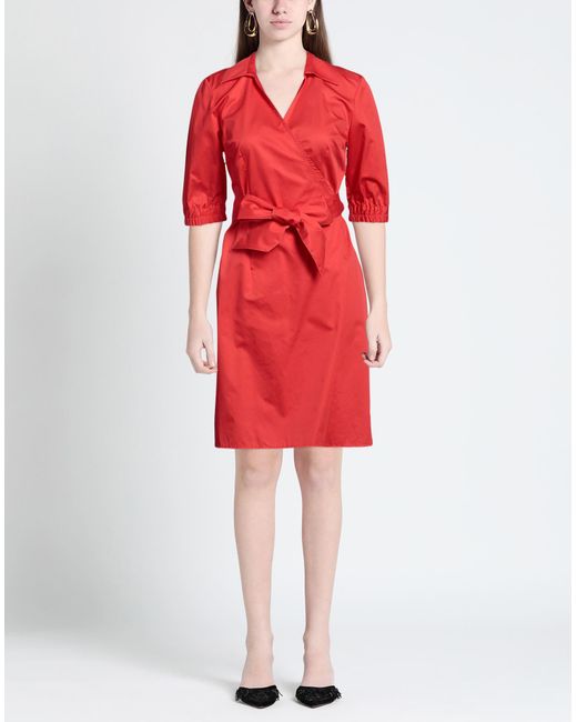 Camicettasnob Red Mini Dress