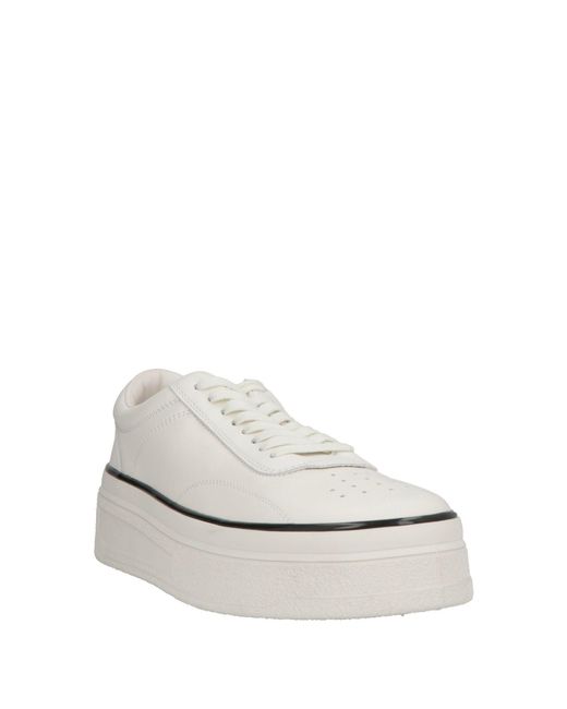 Jil Sander White Sneakers Leather for men