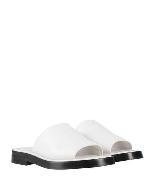 Ferragamo White Sandals