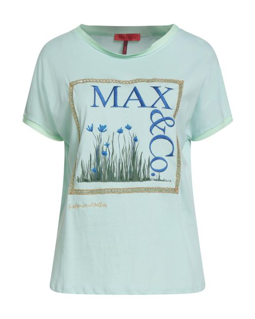 MAX&Co. with FATMA MOSTAFA Blue T-Shirts