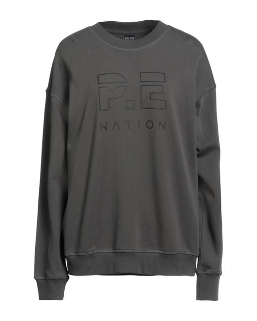 P.E Nation Gray Sweatshirt