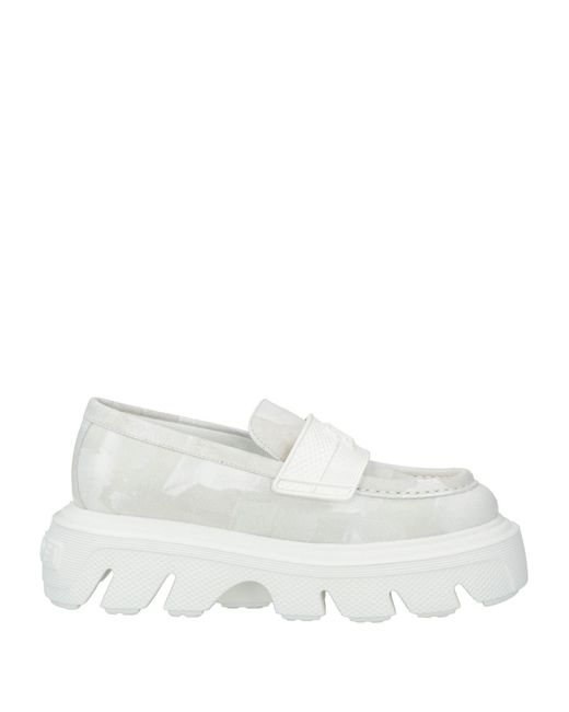 Casadei White Loafer