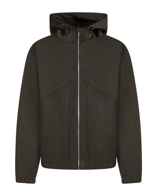 DISCLAIMER Black Military Jacket Polyester, Elastane for men