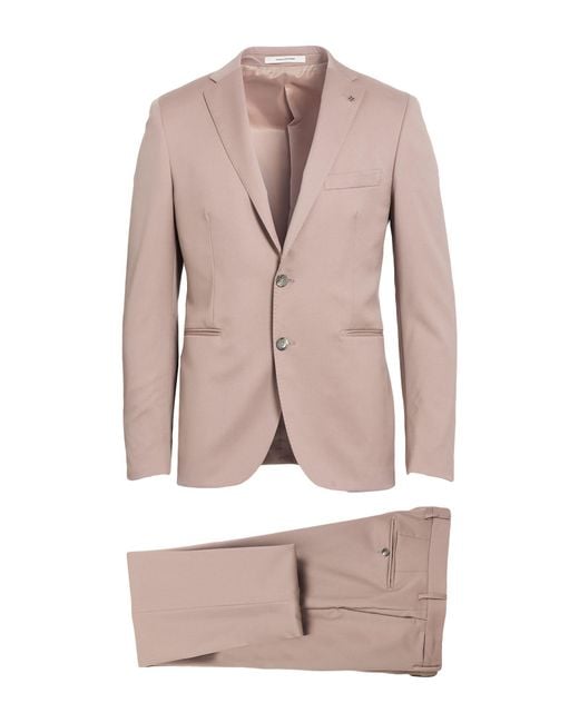 Tagliatore Pink Suits for men