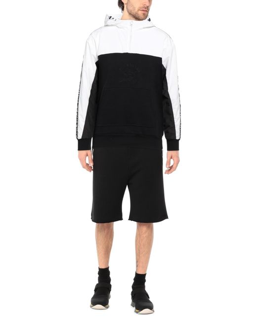Paul & Shark Black Sweatshirt Cotton, Polyester for men