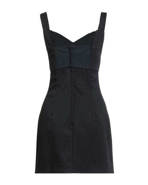 Dolce & Gabbana Black Mini-Kleid