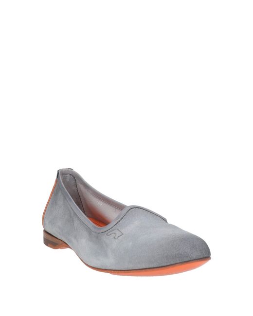 Santoni Gray Mokassin