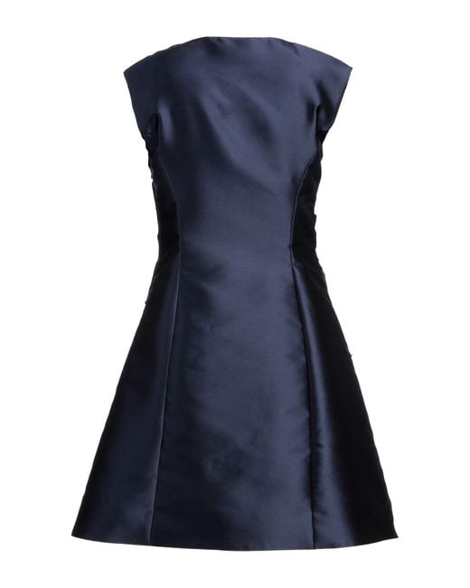 Alberta Ferretti Blue Mini Dress