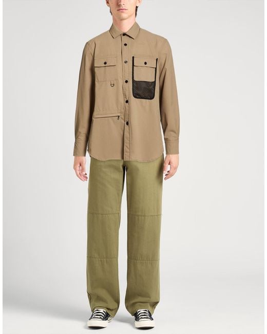 Woolrich Natural Shirt Polyester for men