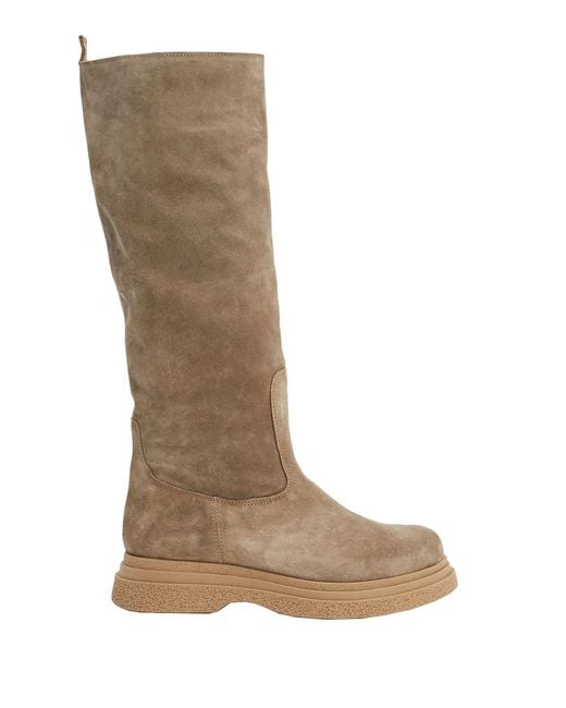 8 by YOOX Brown Knee Boots