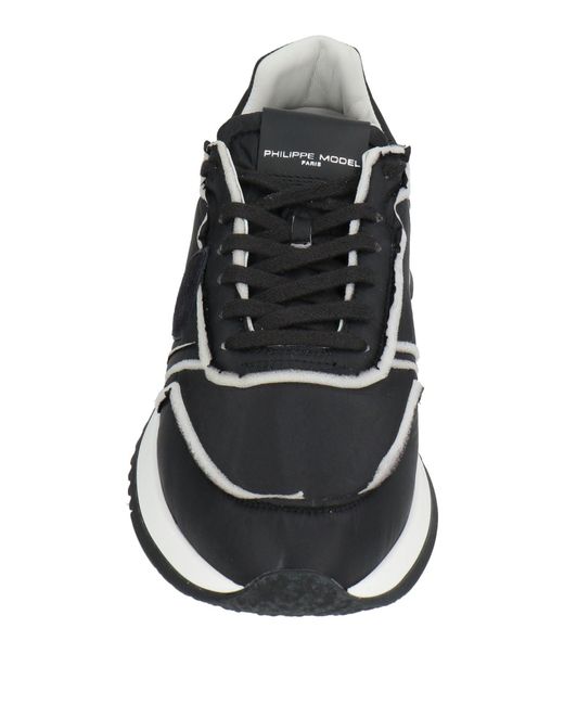 Philippe Model Black Trainers for men