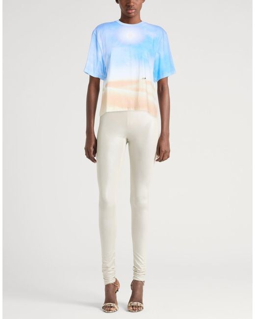 Rabanne Blue T-Shirt Cotton