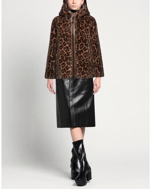 Lou Andrea Brown Shearling & Teddy