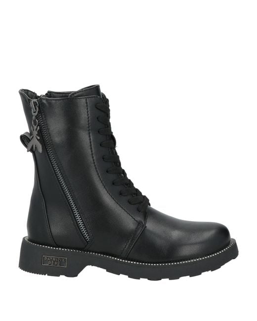 Patrizia Pepe Black Ankle Boots
