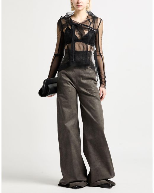 Rick Owens Black Jacket Polyamide