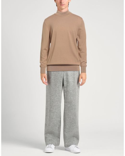 Ice Iceberg Natural Camel Turtleneck Wool for men