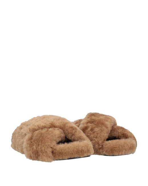 Jil Sander Brown Sandals