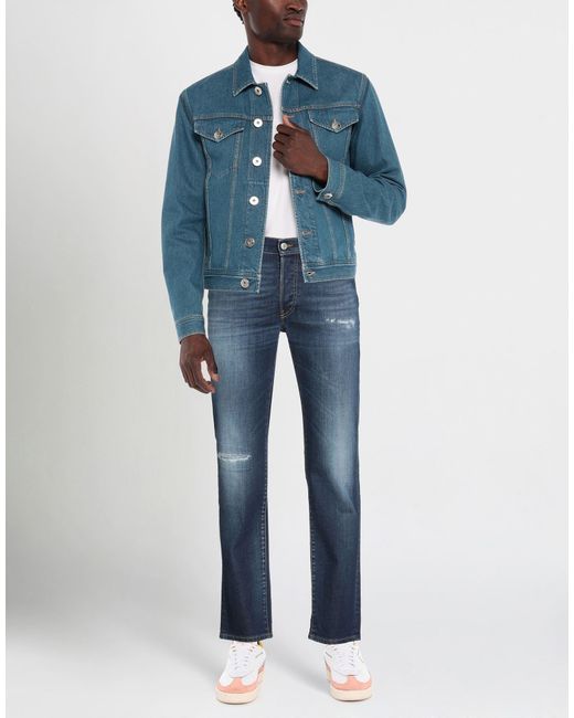 BARMAS Blue Jeans Cotton, Elastane for men