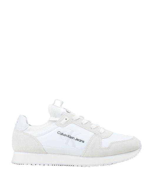 Calvin Klein White Trainers