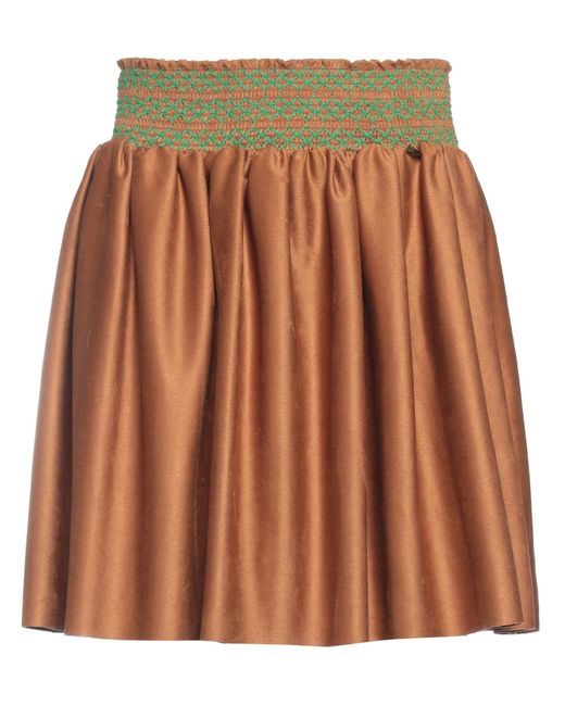 Dixie Brown Mini Skirt