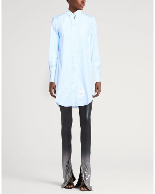 Thom Browne Blue Hemd