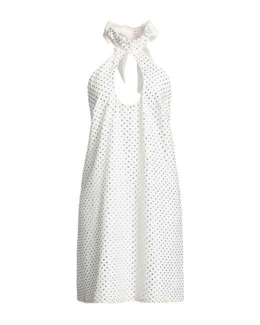 Amen White Mini Dress