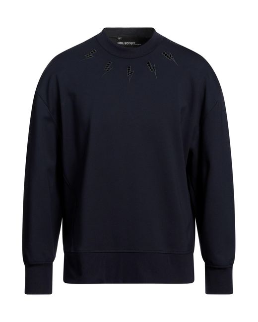 Neil Barrett Blue Sweatshirt for men