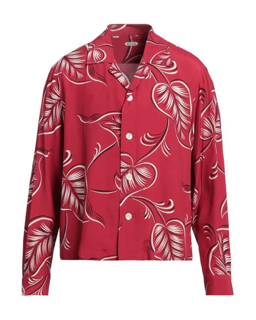 Camicia di Bode in Red da Uomo