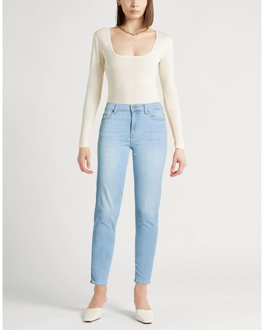 Liu Jo Blue Jeans Cotton, Elastomultiester, Elastane