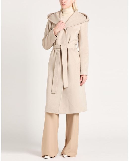 THELAND Natural Coat Polyester, Acrylic, Wool