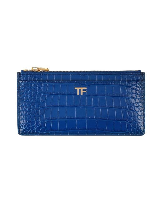Tom Ford Blue Wallets