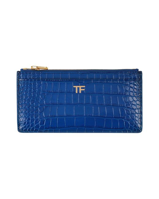 Billetera Tom Ford de color Blue