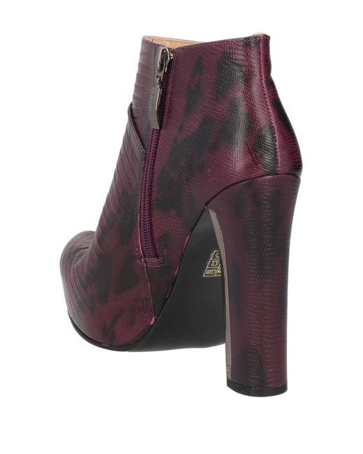 Guess Purple Ankle Boots