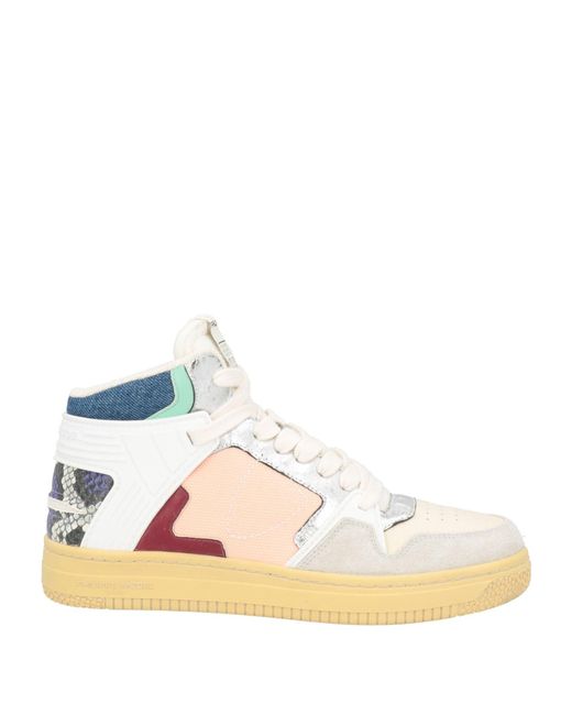 Philippe Model Natural La Grande Sneakers Textile Fibers, Leather