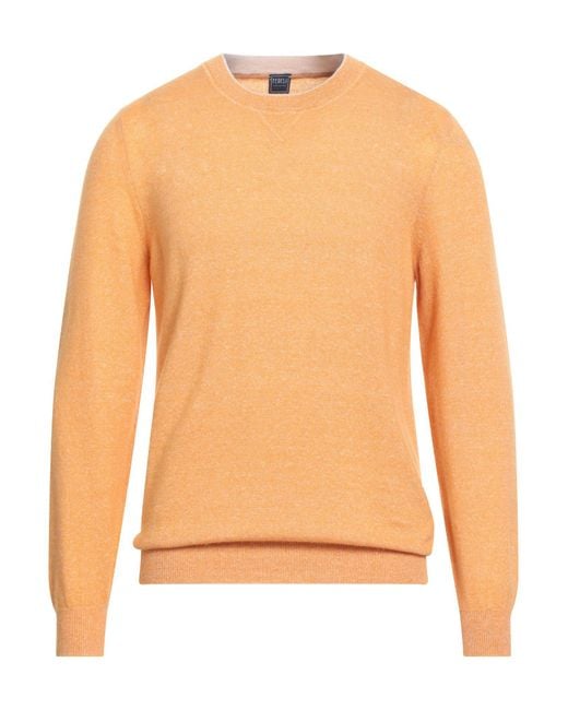 Pullover di Fedeli in Orange da Uomo