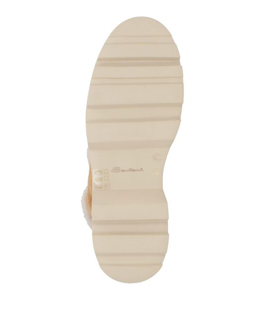 Santoni Natural Ankle Boots
