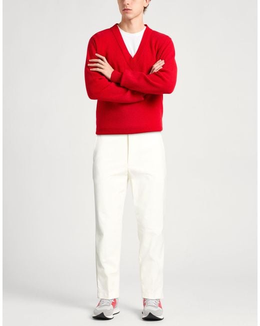Boss White Trouser for men