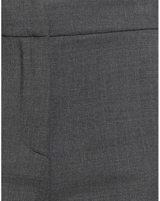 PT Torino Gray Pants Virgin Wool, Elastane