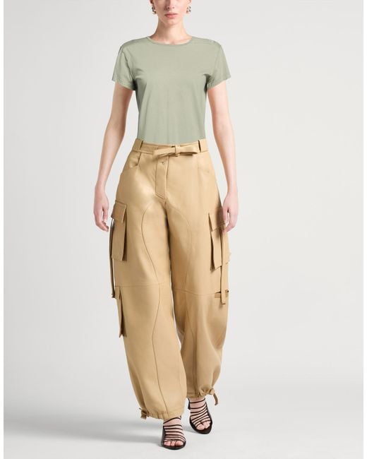 Rick Owens Green T-Shirt Cotton