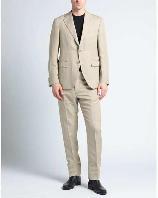 Caruso Natural Suit for men