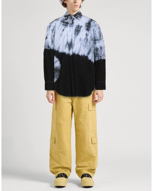 Camisa MSGM de hombre de color Blue
