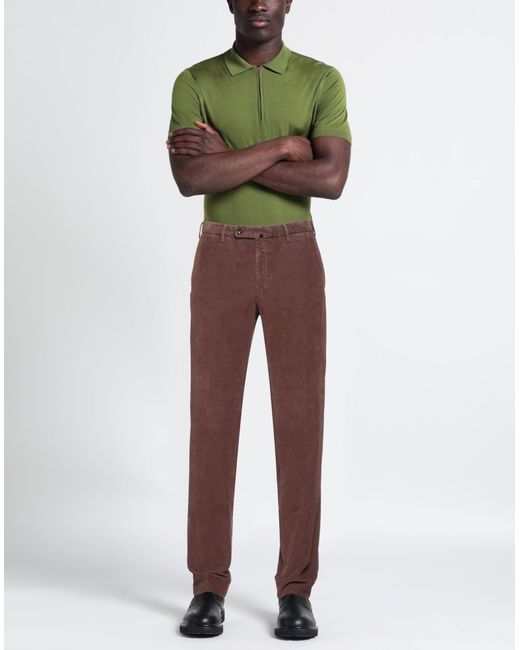 Incotex Purple By Slowear Pants Cotton, Elastane for men