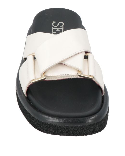 Seboy's Black Sandals