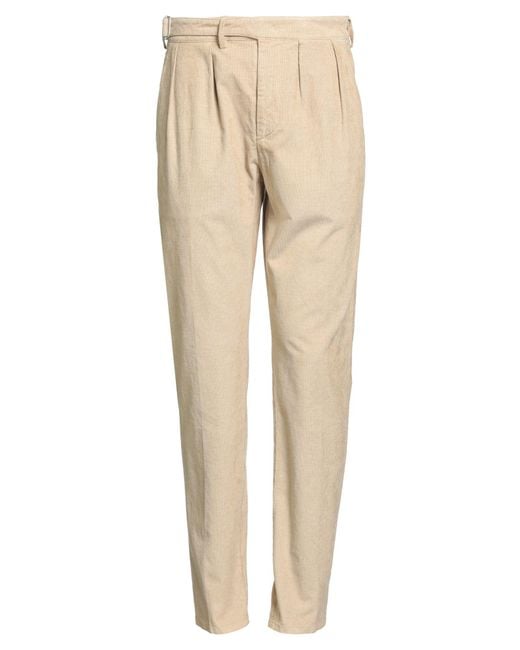 Dondup Natural Pants Cotton, Linen, Elastane for men